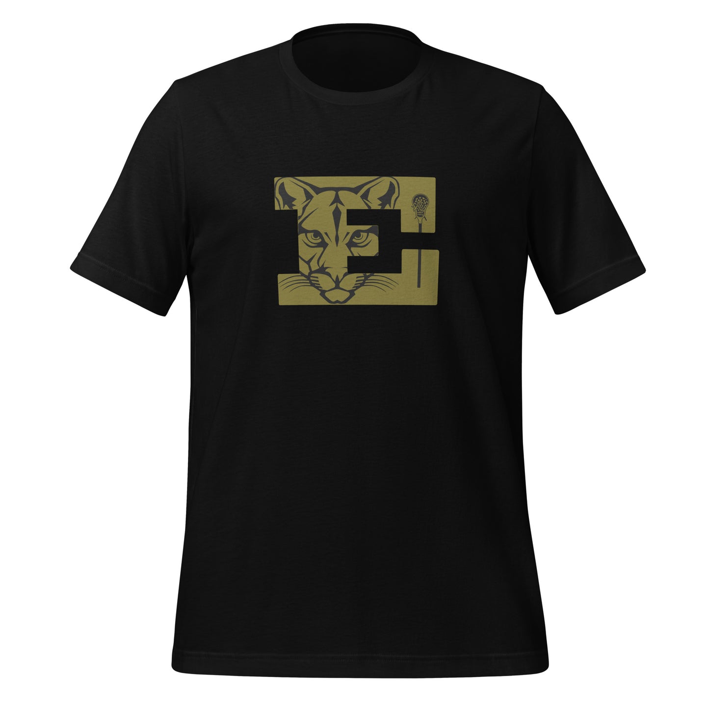 Adult Evergreen High School Lacrosse Bella + Canvas T-shirt