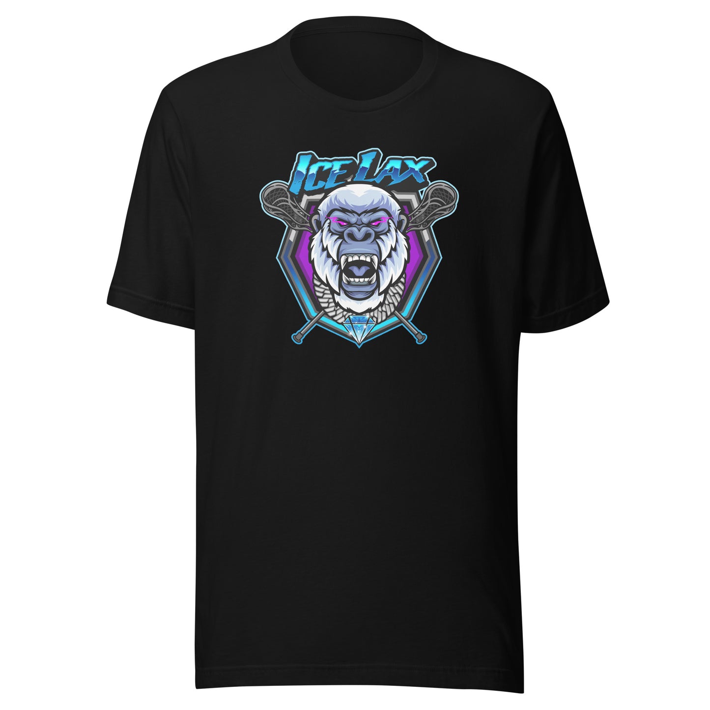 Adult ICE LAX Bella + Canvas T-shirt