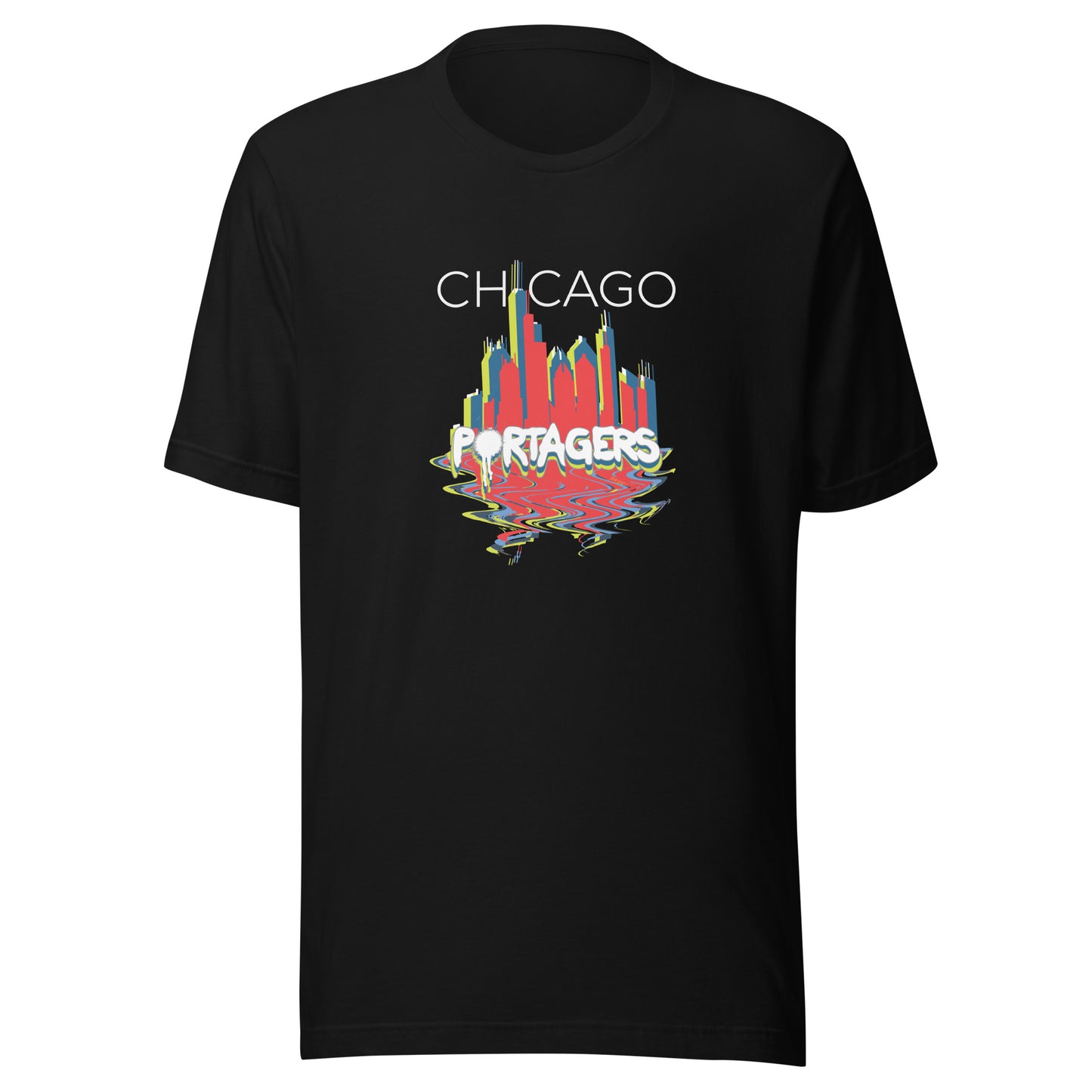 Adult Chicago Portagers Bella + Canvas T-shirt
