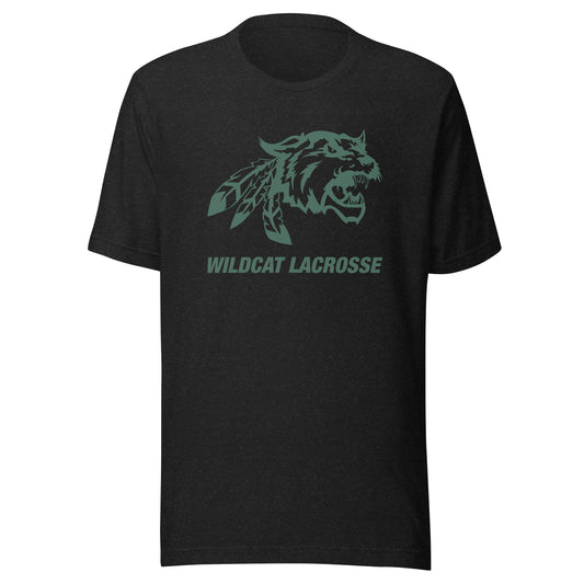 Adult Wildcats Club Lax Bella + Canvas T-shirt