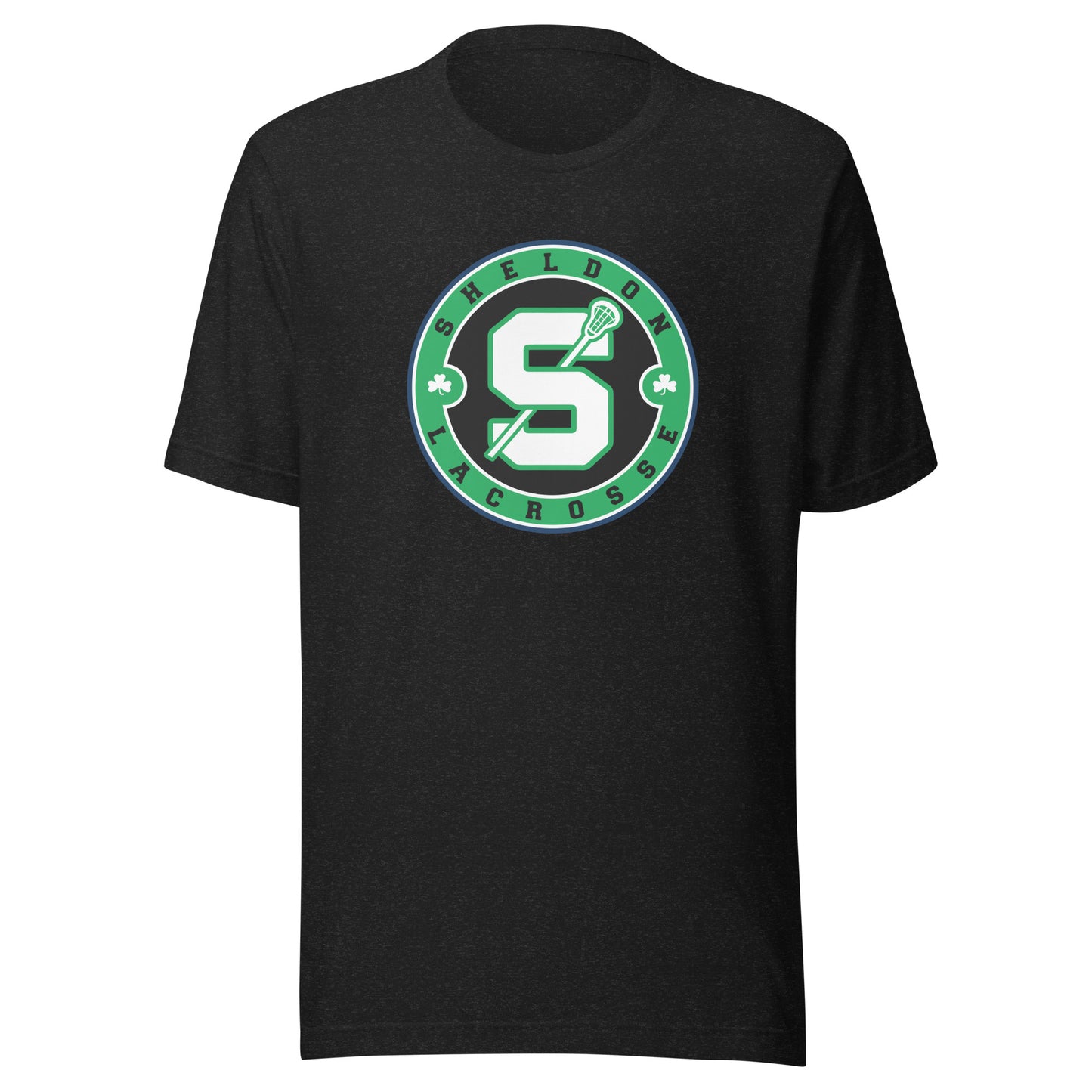 Adult Sheldon Boys and Girls Lacrosse Bella + Canvas T-shirt