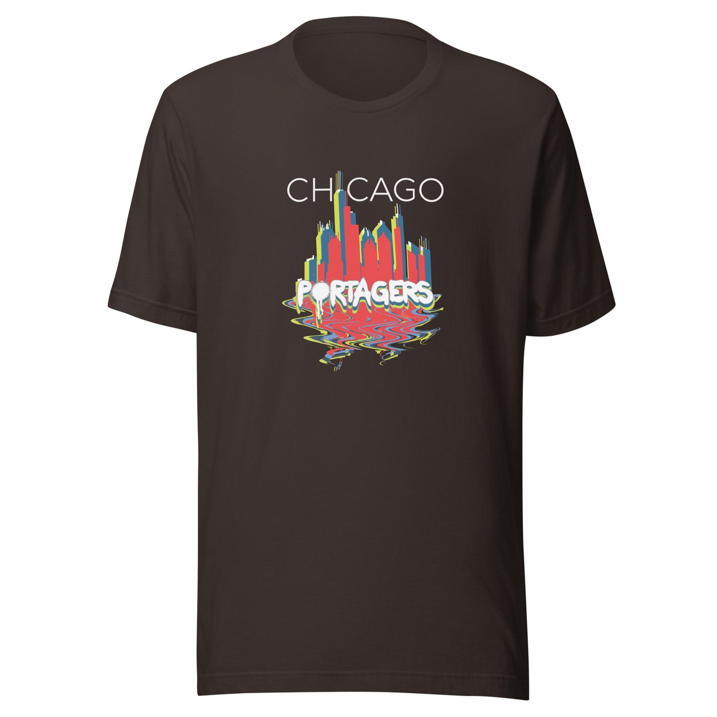 Adult Chicago Portagers Bella + Canvas T-shirt