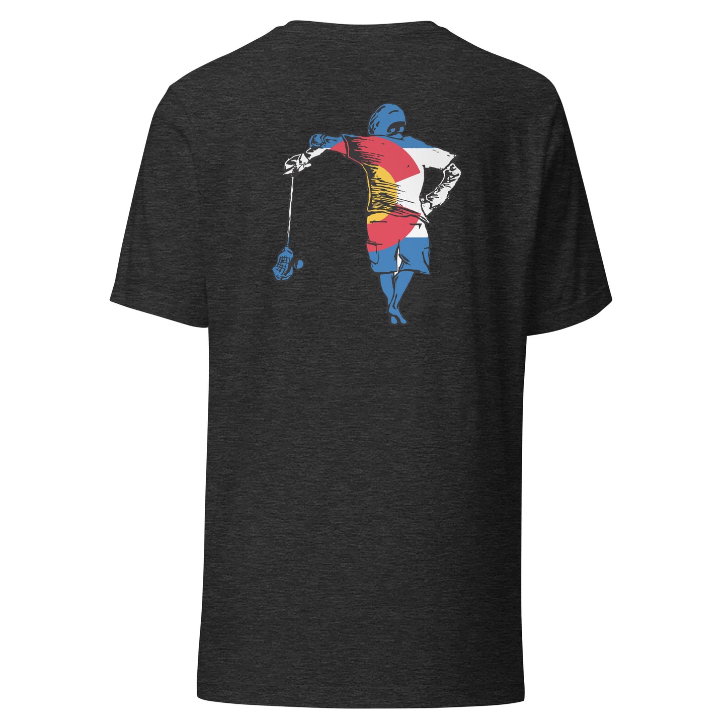 Adult POWLAX Bella + Canvas T-Shirt (Front & Back)