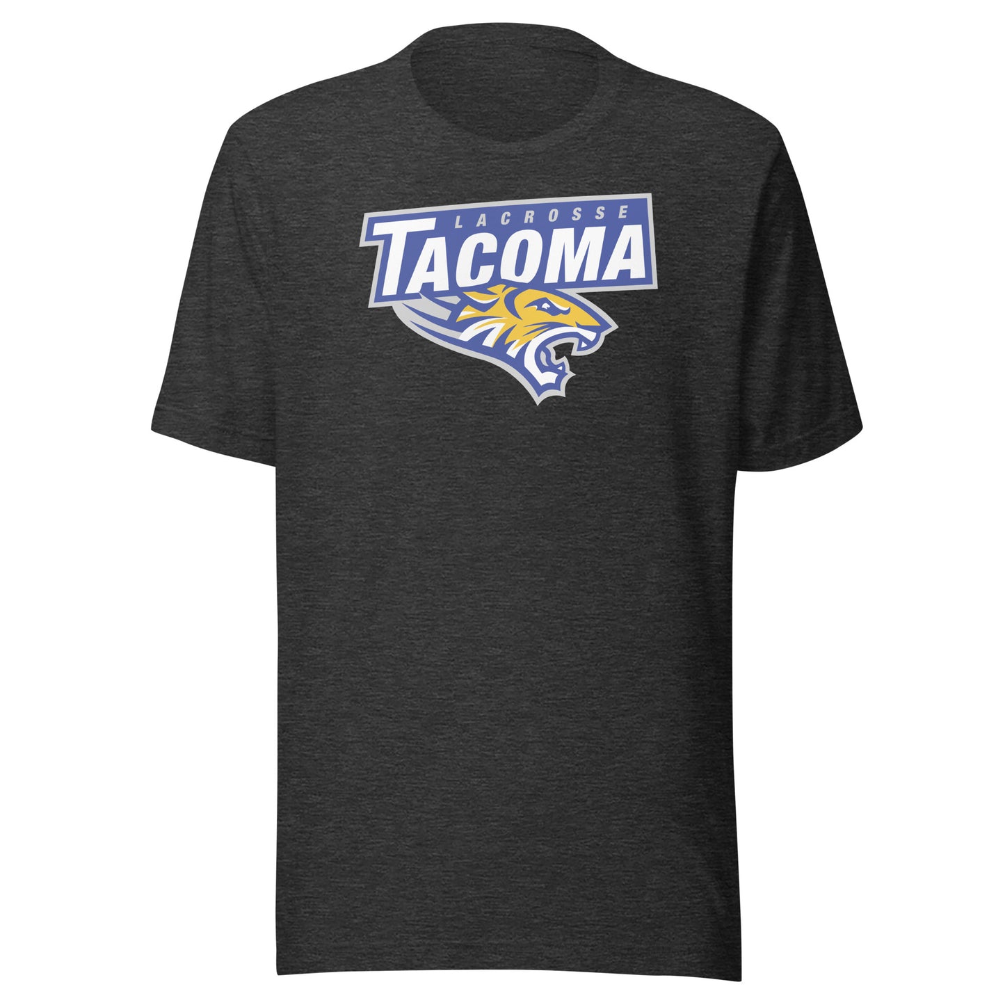 Adult Tacoma Tigers Lacrosse Bella + Canvas T-shirt