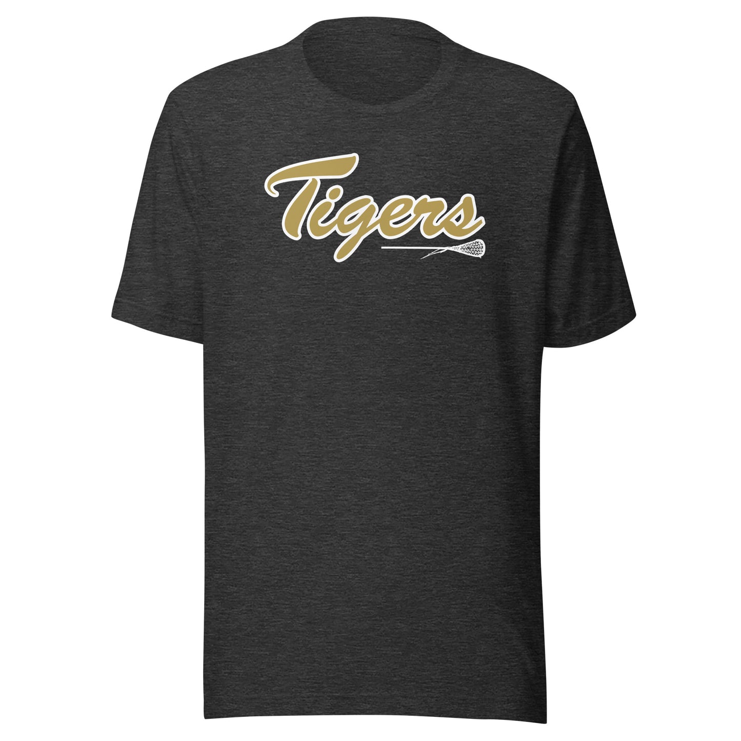 Adult Drip Tigers Lacrosse Bella + Canvas T-shirt