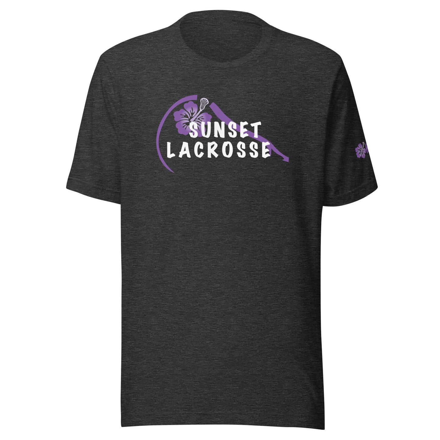 Adult Sunset Lacrosse Bella + Canvas T-Shirt | Ohana