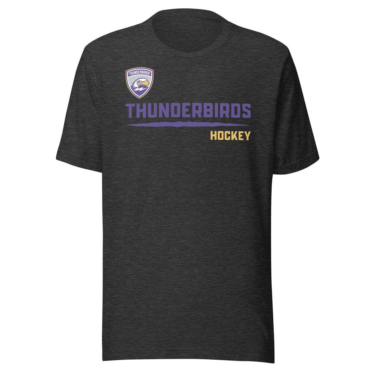 Adult Thunderbirds Hockey Bella + Canvas T-shirt