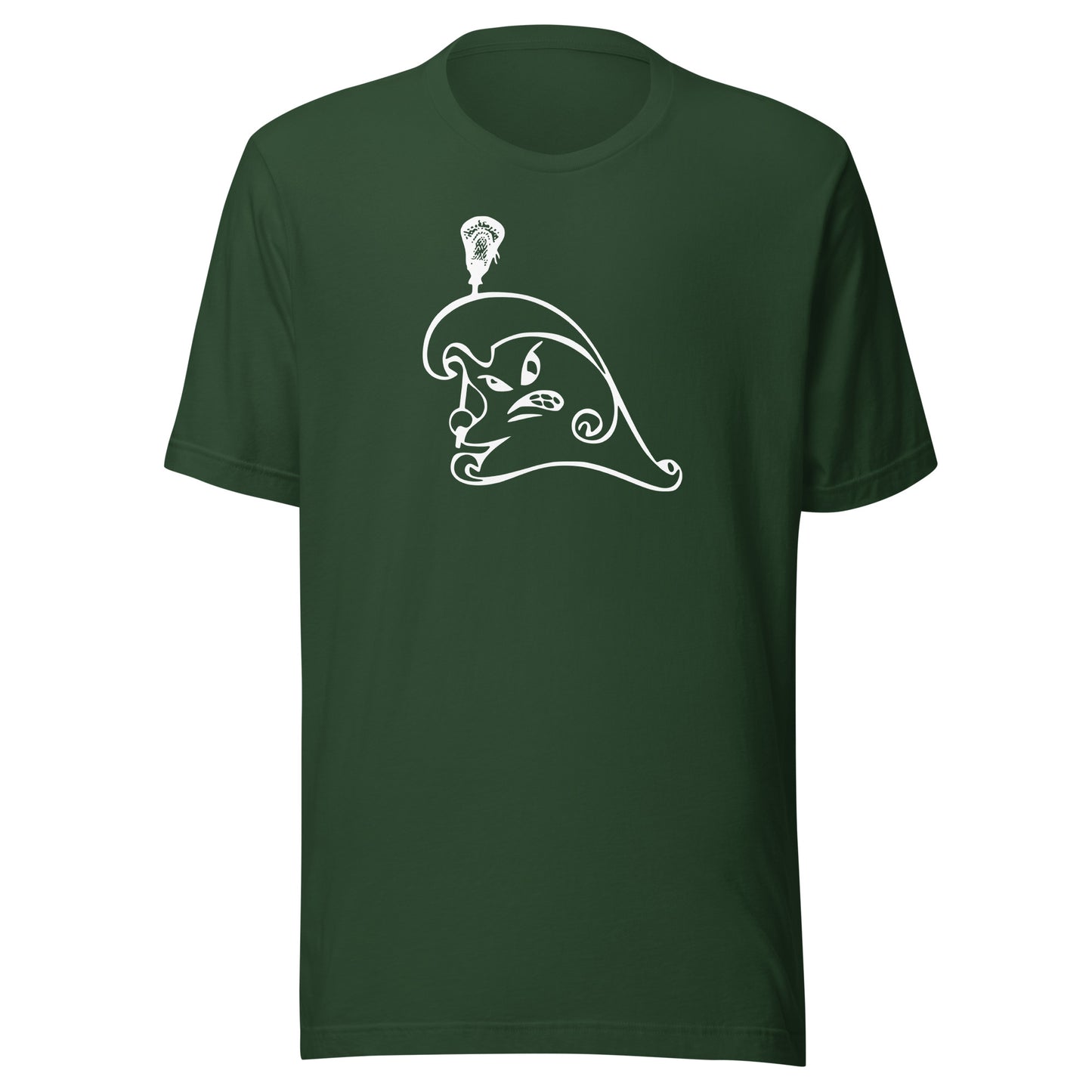 Adult Tulane Lacrosse Bella + Canvas T-shirt