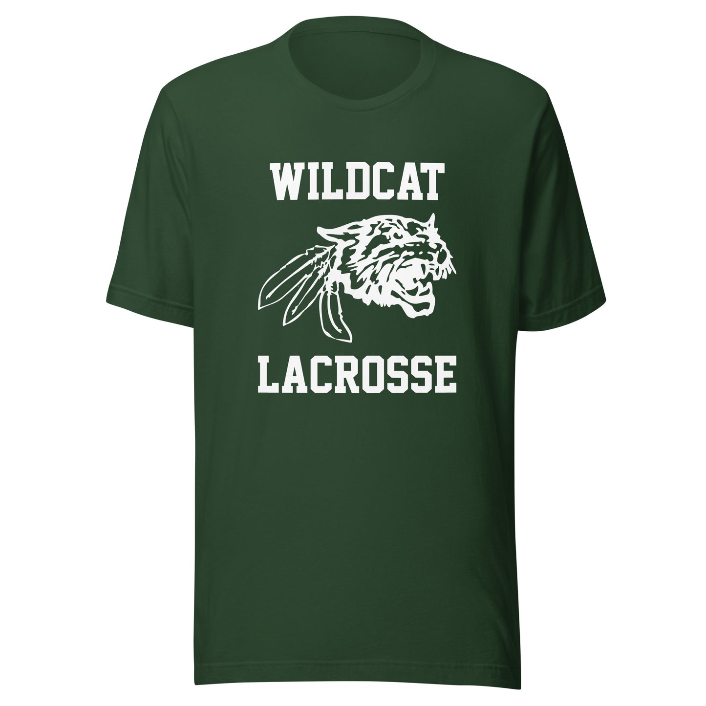 Adult Wildcats Club Lax Bella + Canvas T-shirt