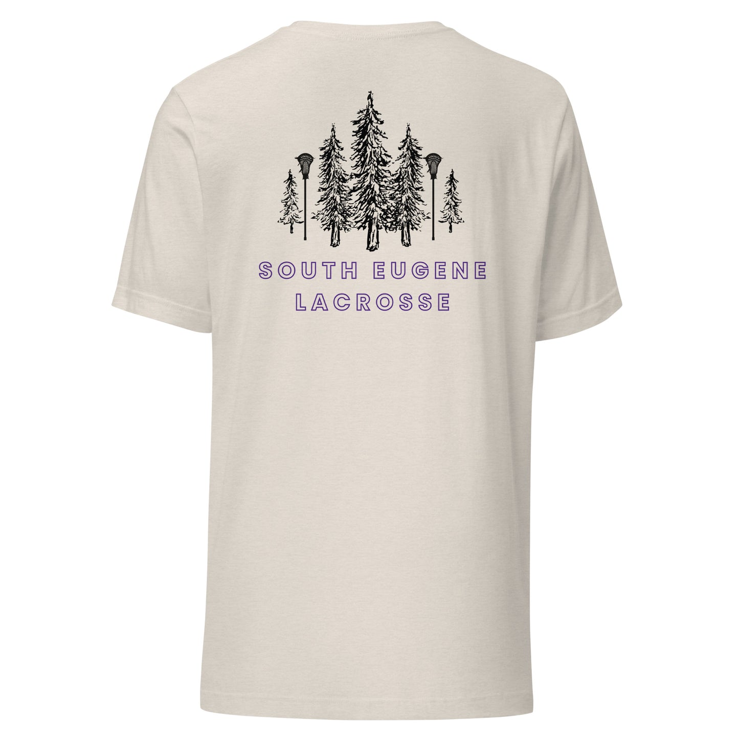 Adult SE Lacrosse Bella + Canvas T-Shirt (Front & Back)