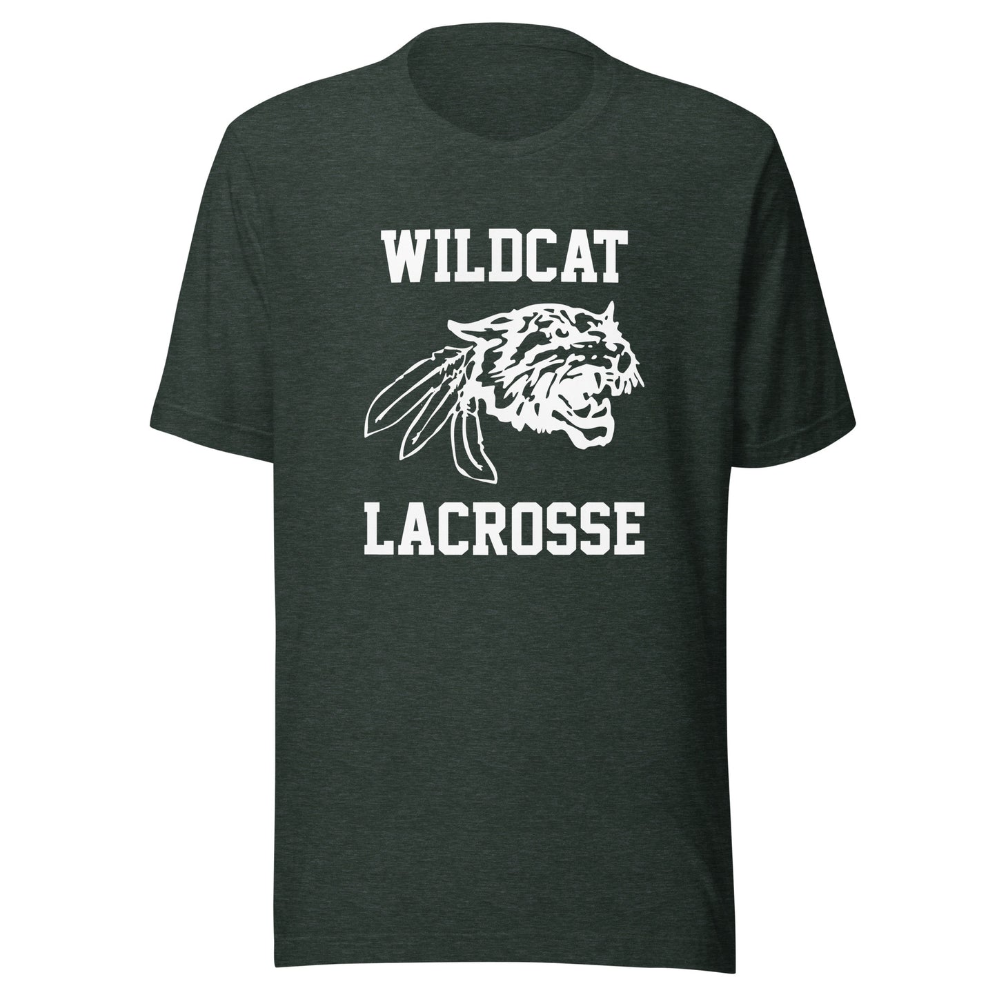 Adult Wildcats Club Lax Bella + Canvas T-shirt