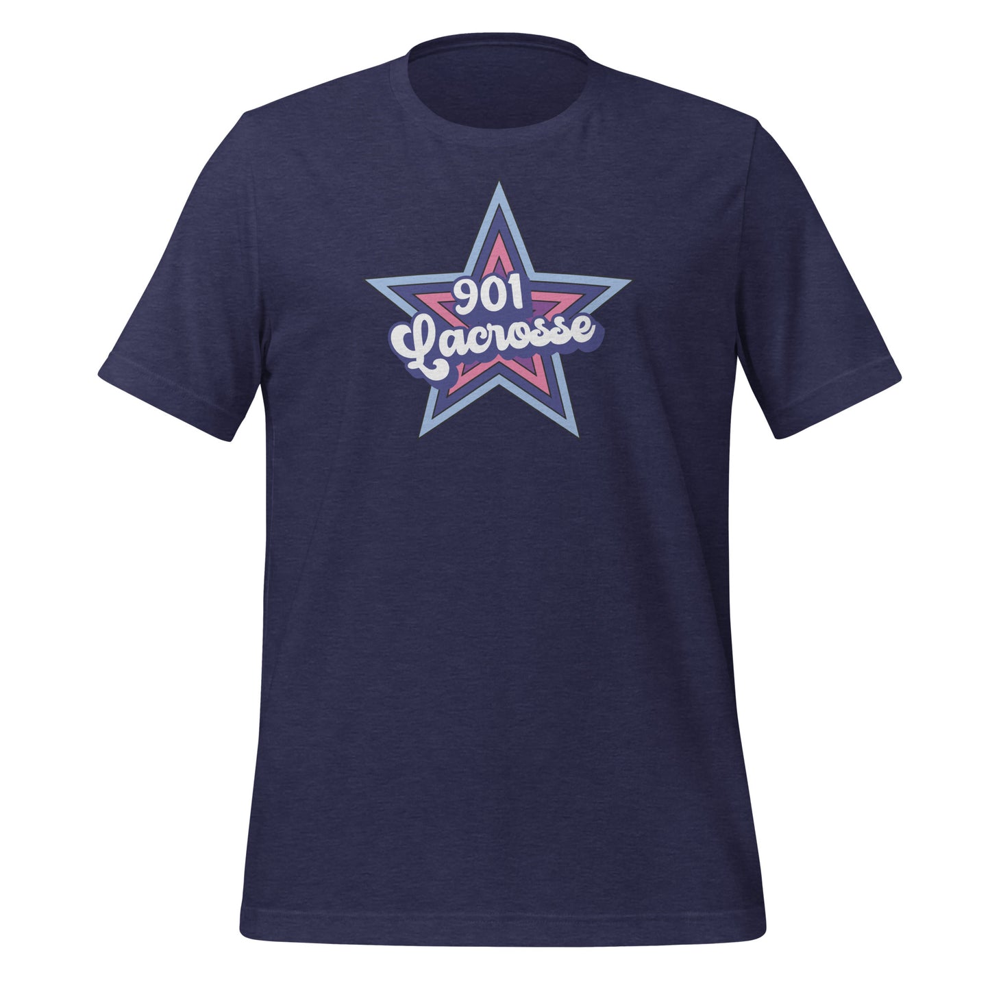 Adult Stars 901 Lacrosse Bella + Canvas T-Shirt
