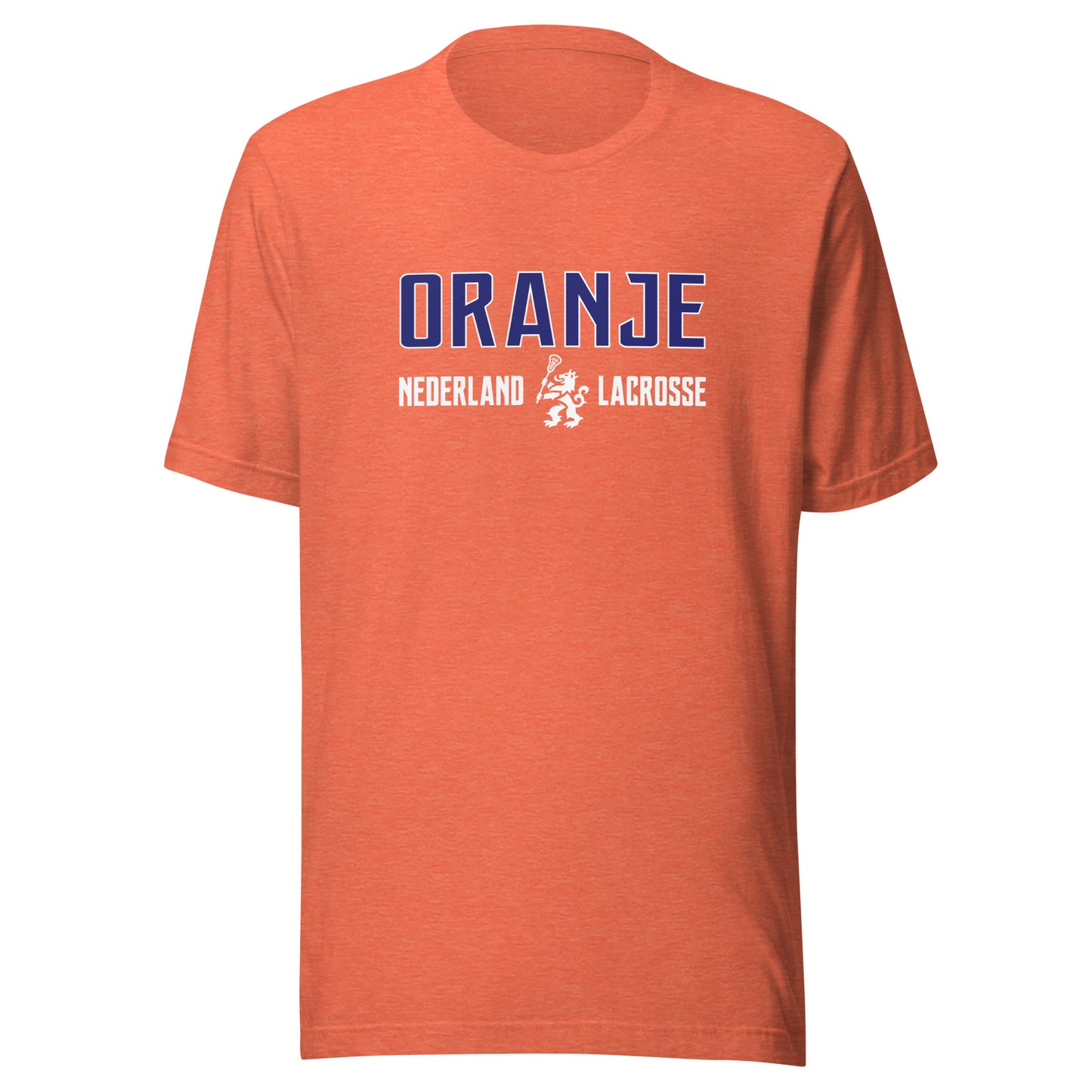 Adult Netherlands Lacrosse Bella + Canvas T-shirt