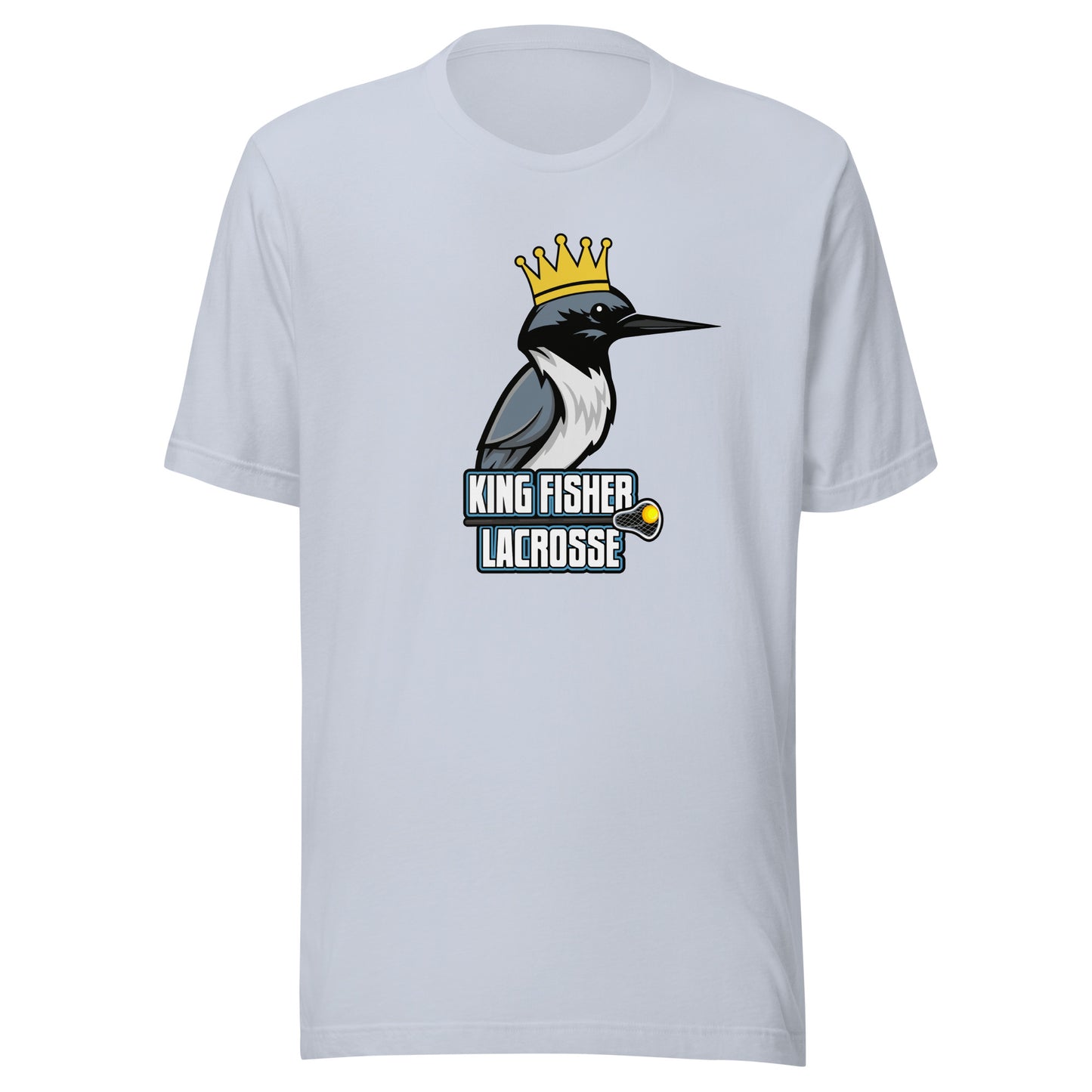 Adult Kingfisher Lacrosse Bella + Canvas T-shirt