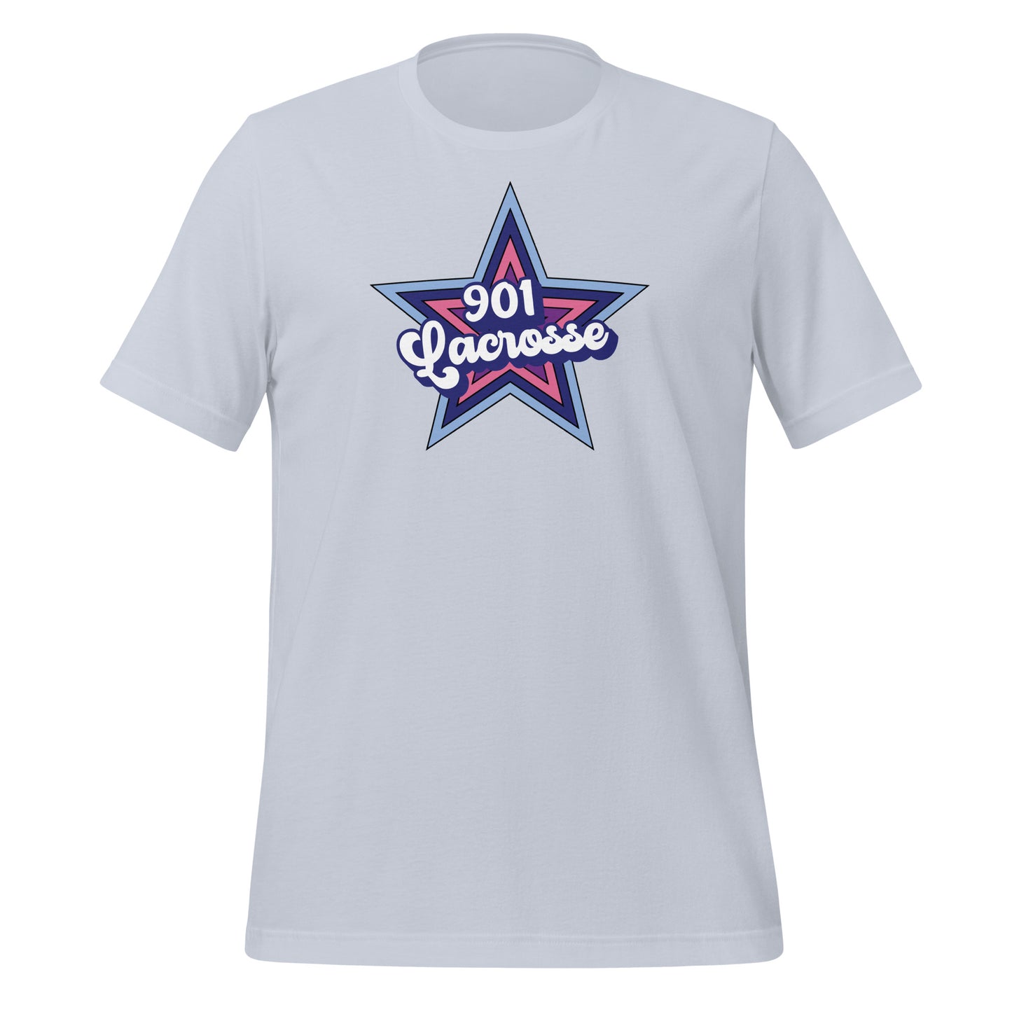 Adult Stars 901 Lacrosse Bella + Canvas T-Shirt