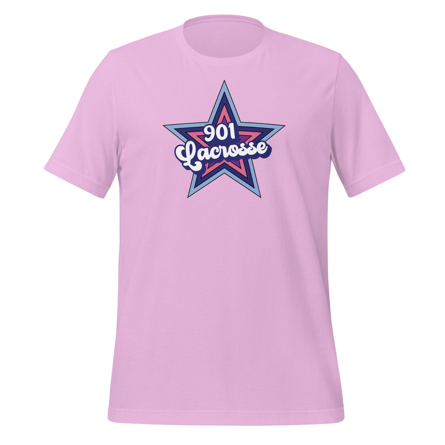 Adult Stars 901 Lacrosse Bella + Canvas T-Shirt