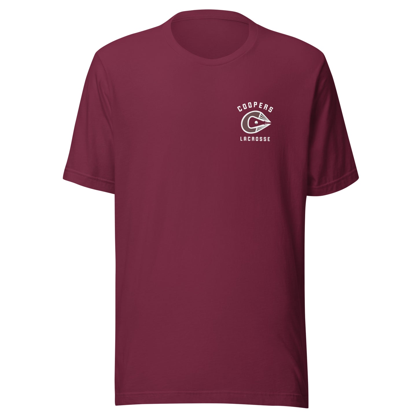 Adult Coopers Lacrosse Bella + Canvas T-shirt