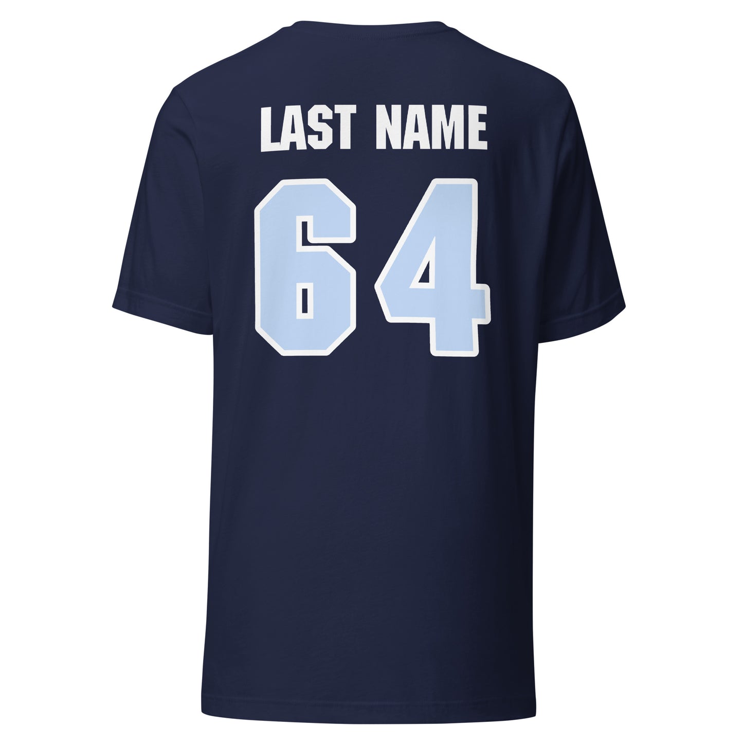 Adult Maclay Football Bella + Canvas T-shirt | Personalized
