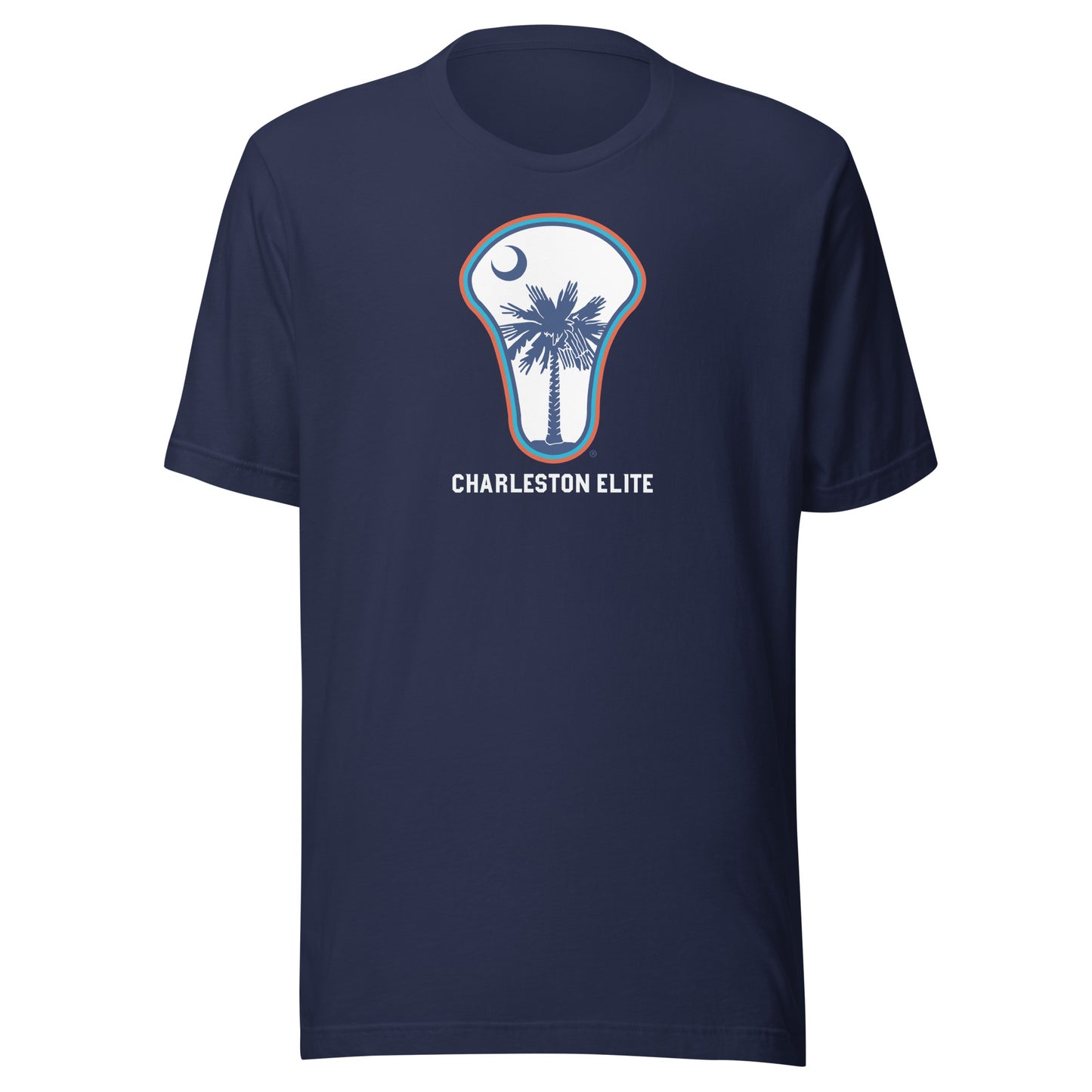 Adult Charleston Elite Lacrosse Bella + Canvas T-shirt