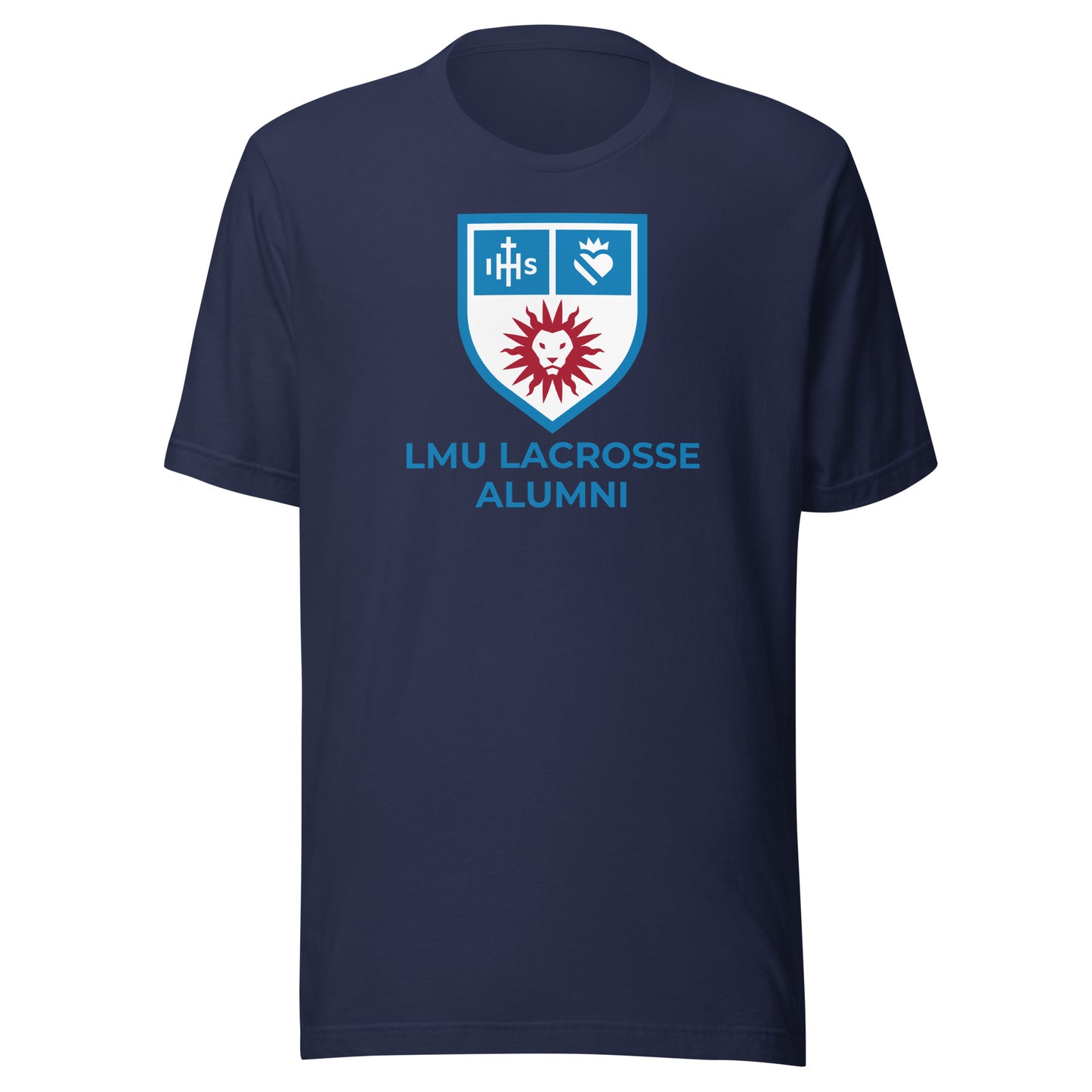 Adult LMU Lacrosse Alumni Bella + Canvas T-shirt