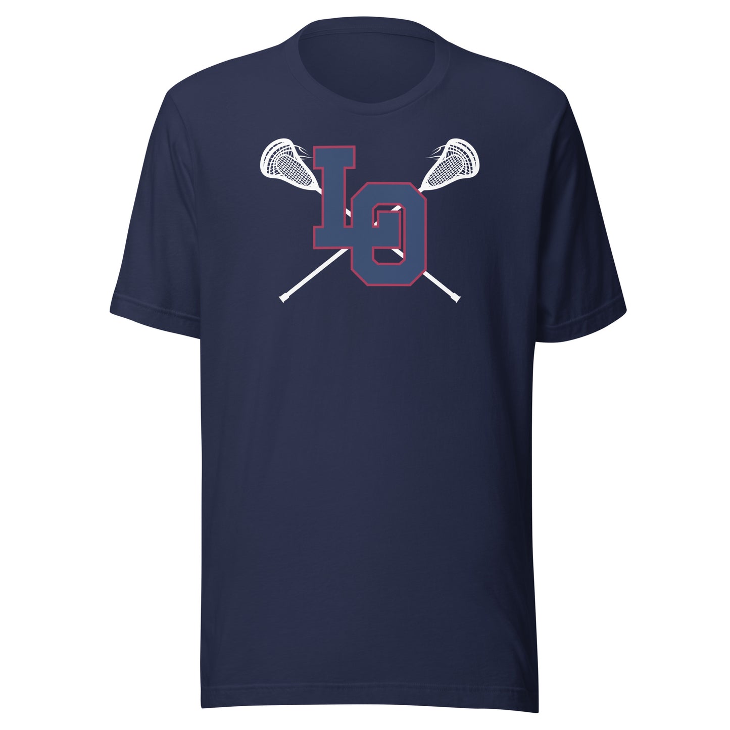 Adult LOHS Lacrosse Bella + Canvas T-shirt