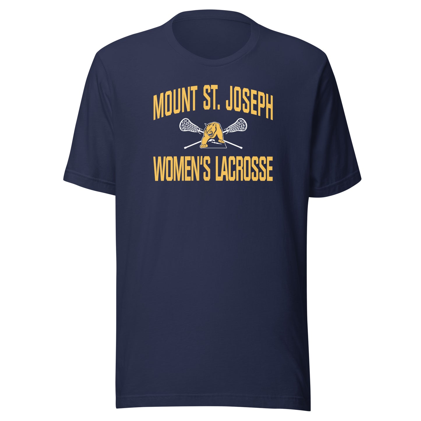 Adult MSJ Lacrosse Bella + Canvas T-shirt