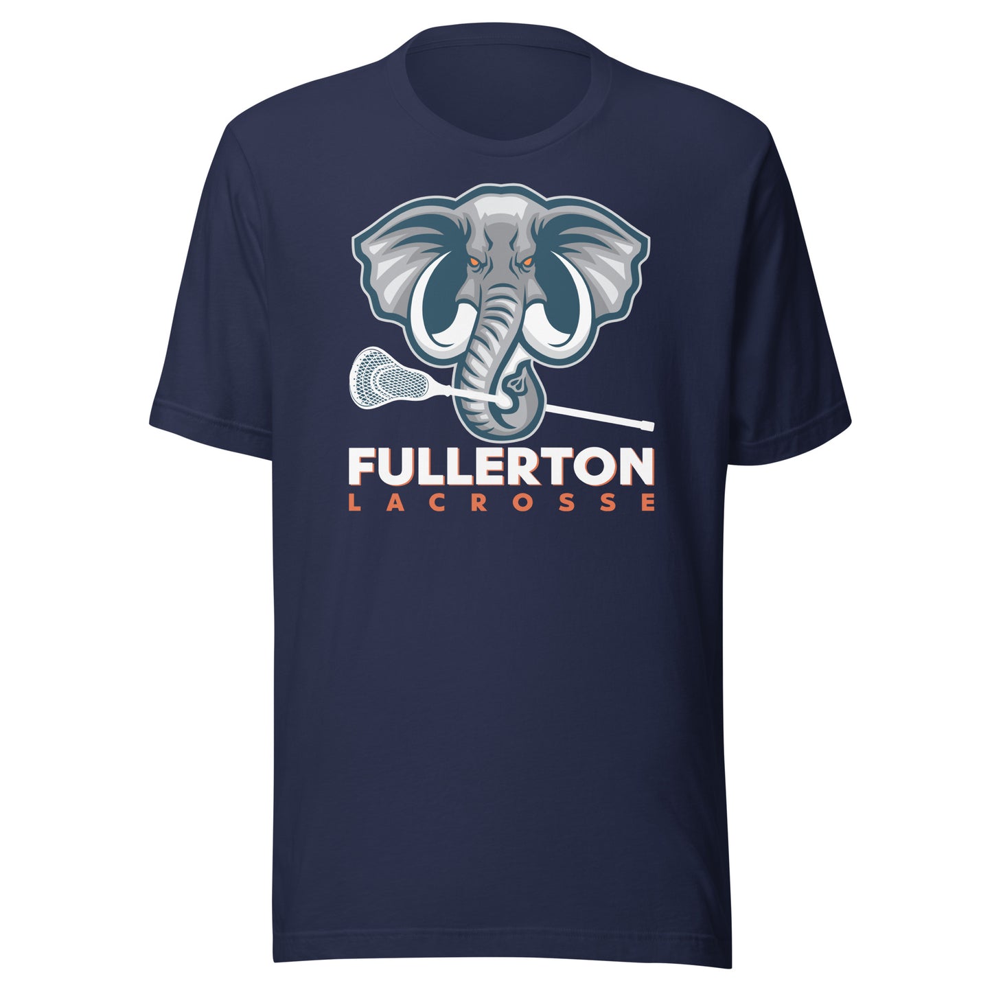 Adult CSUF Lacrosse Bella + Canvas T-Shirt