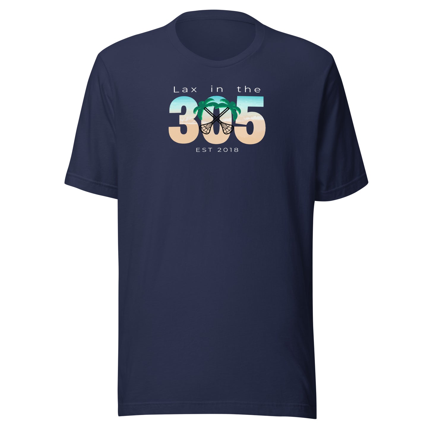 Adult Lax in the 305 Bella + Canvas T-Shirt