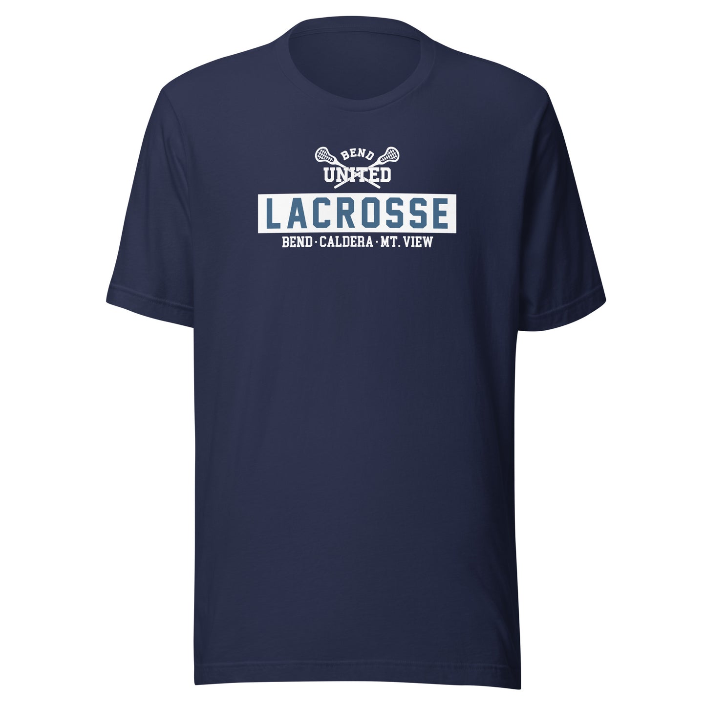 Adult Bend United Lacrosse Bella + Canvas T-shirt