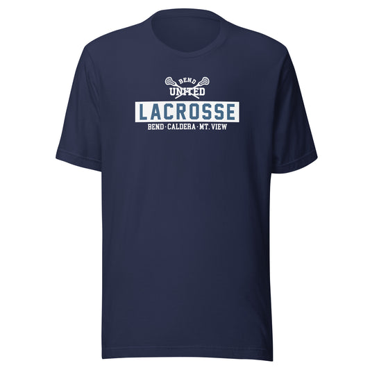 Adult Bend United Lacrosse Bella + Canvas T-shirt