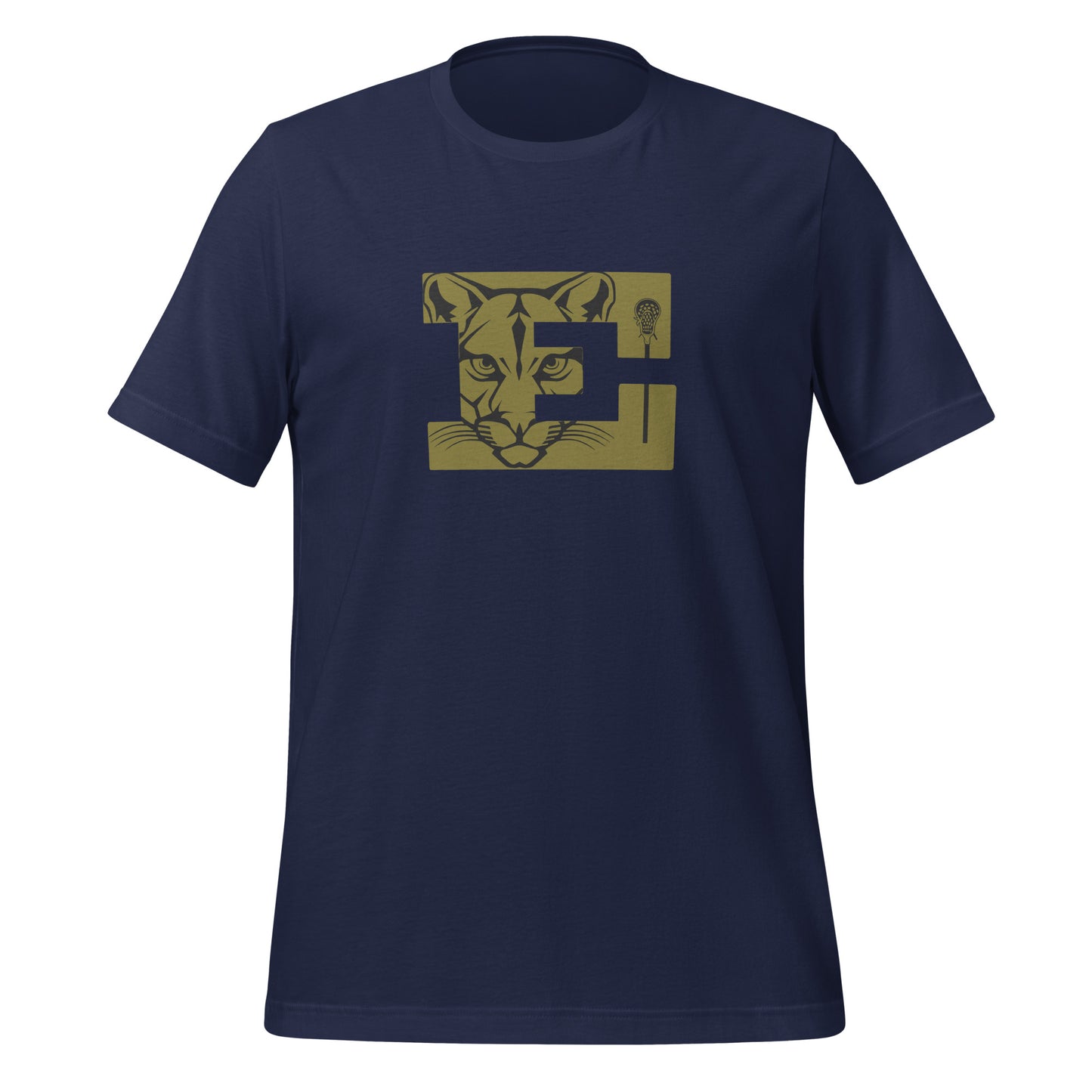 Adult Evergreen High School Lacrosse Bella + Canvas T-shirt