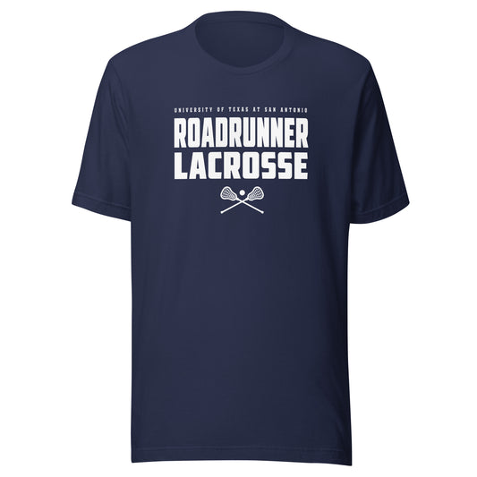 Adult UTSA Men's Club Lacrosse Bella + Canvas T-shirt