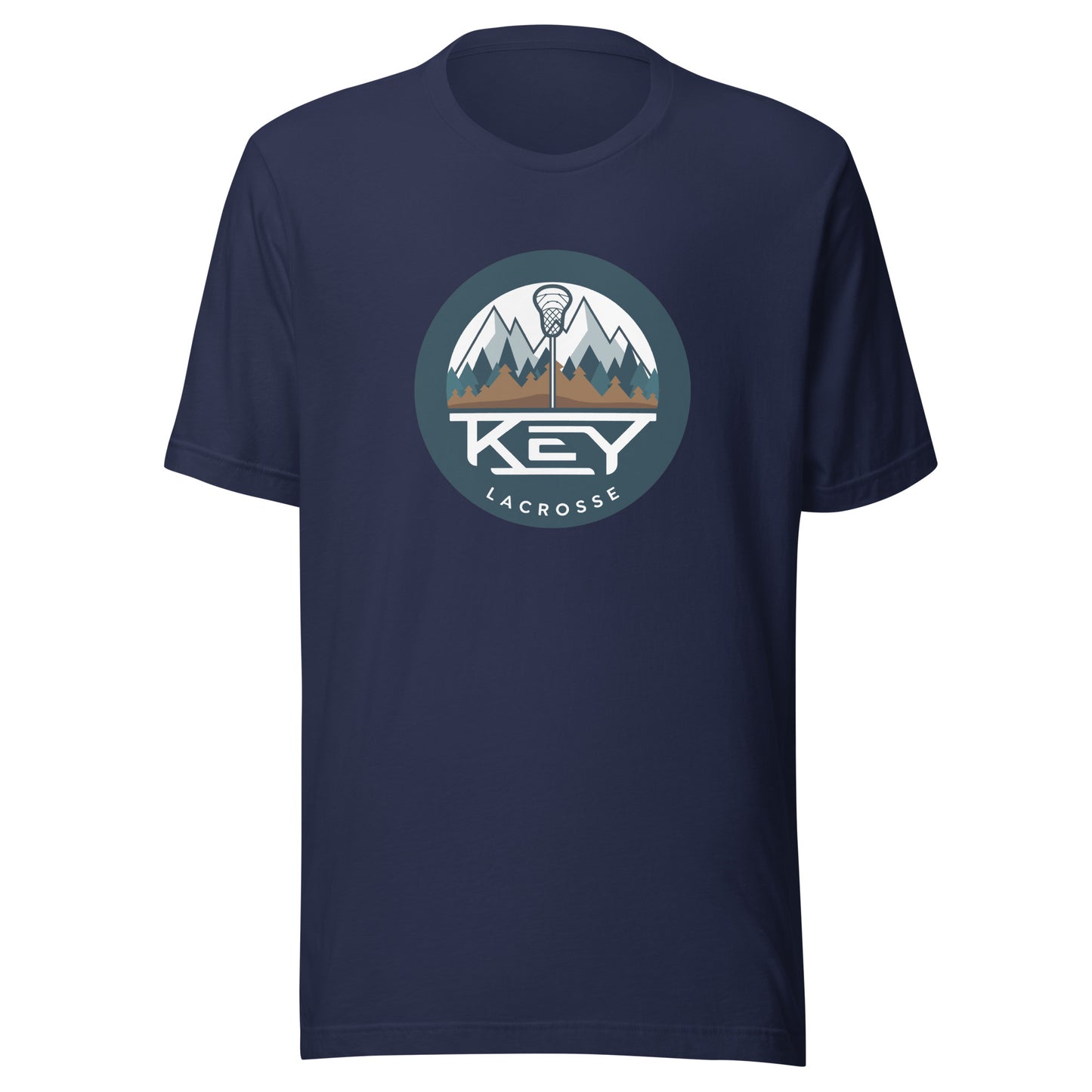 Adult Key Lacrosse Bella + Canvas T-shirt