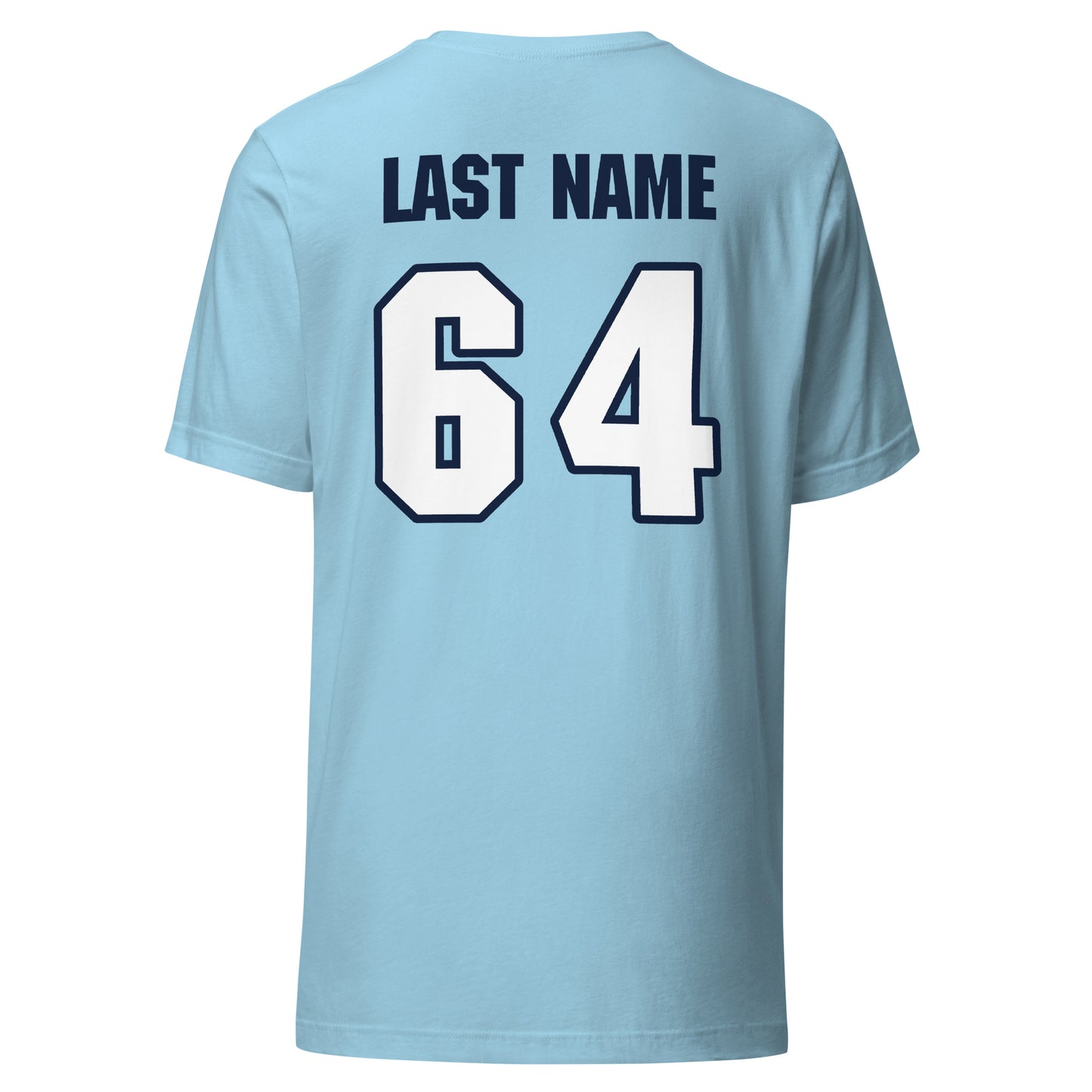 Adult Maclay Football Bella + Canvas T-shirt | Personalized