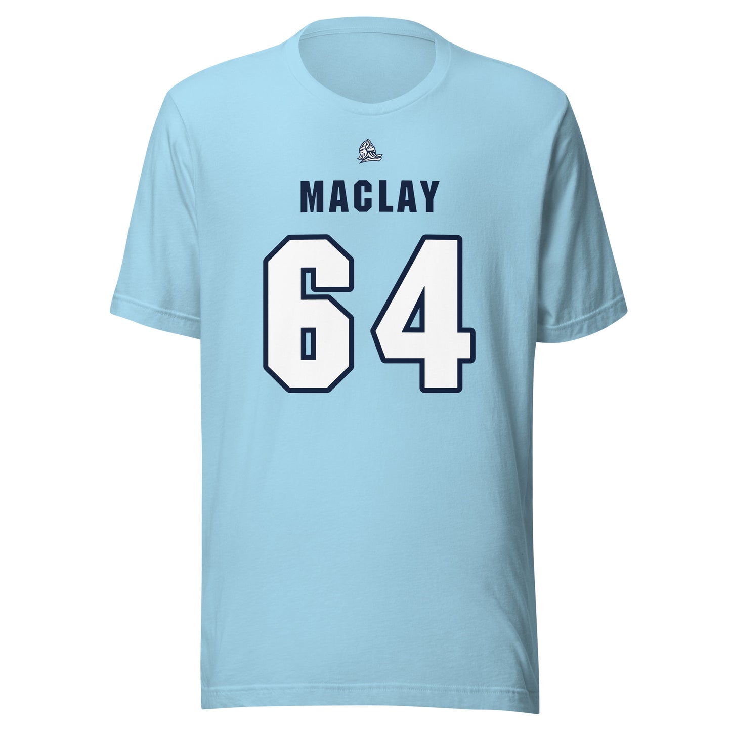 Adult Maclay Football Bella + Canvas T-shirt | Personalized