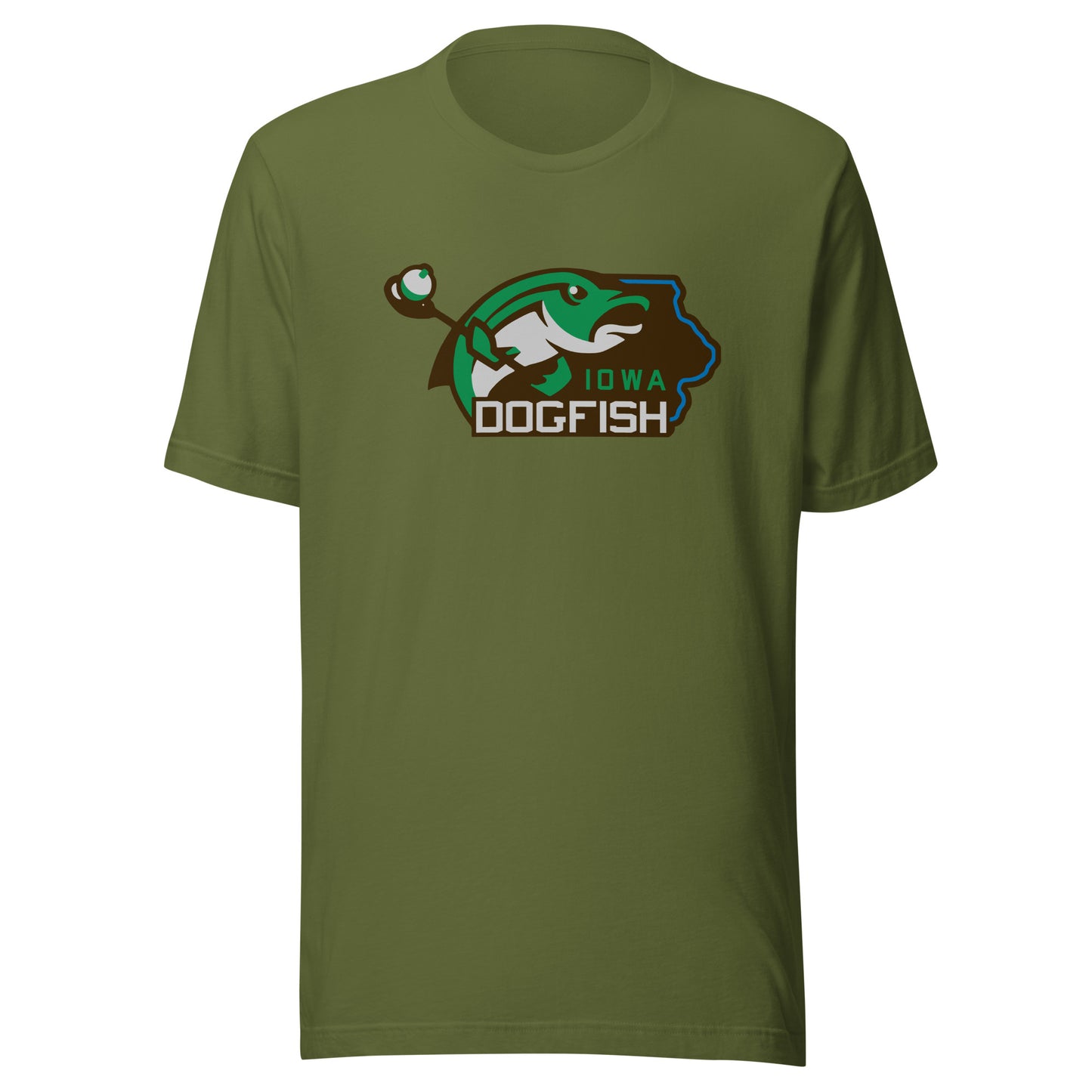 Adult Iowa Dogfish Bella + Canvas T-shirt
