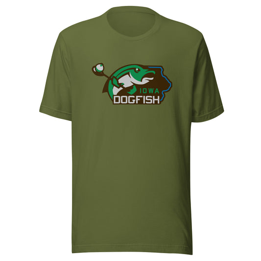 Adult Iowa Dogfish Bella + Canvas T-shirt