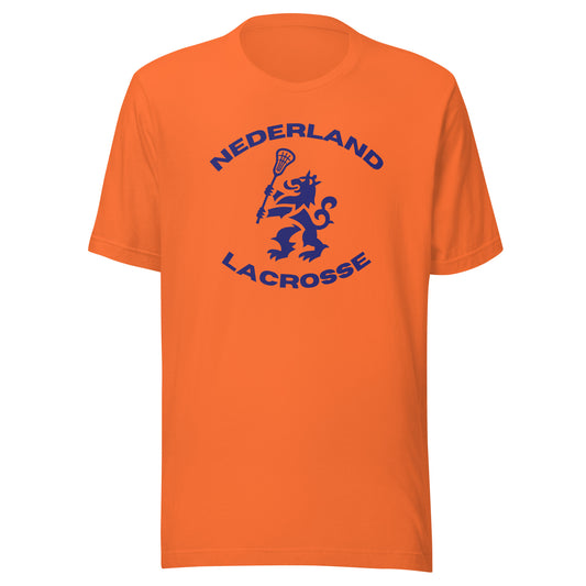 Adult Netherlands Lacrosse Bella + Canvas T-shirt