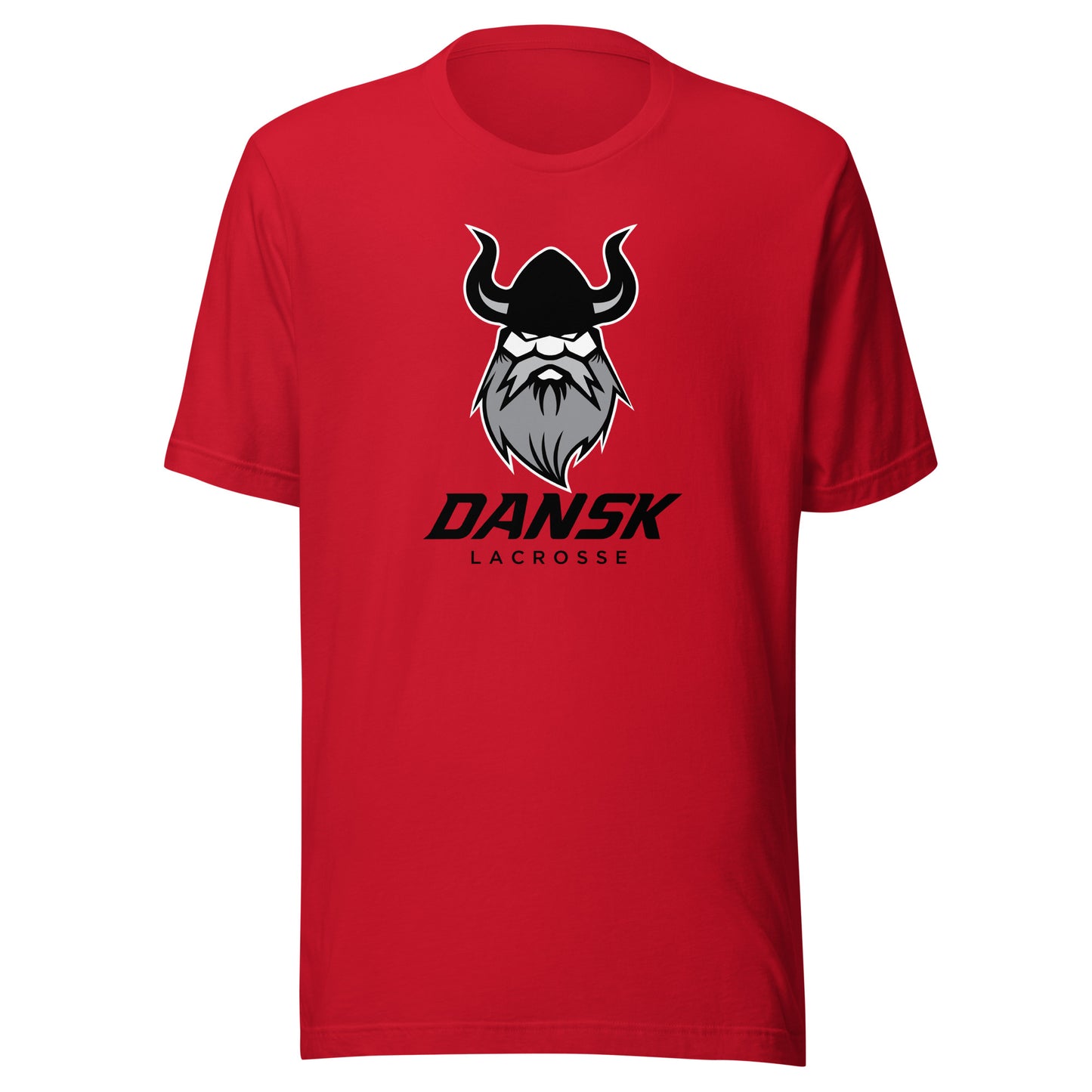 Adult Denmark Lacrosse Bella + Canvas T-shirt