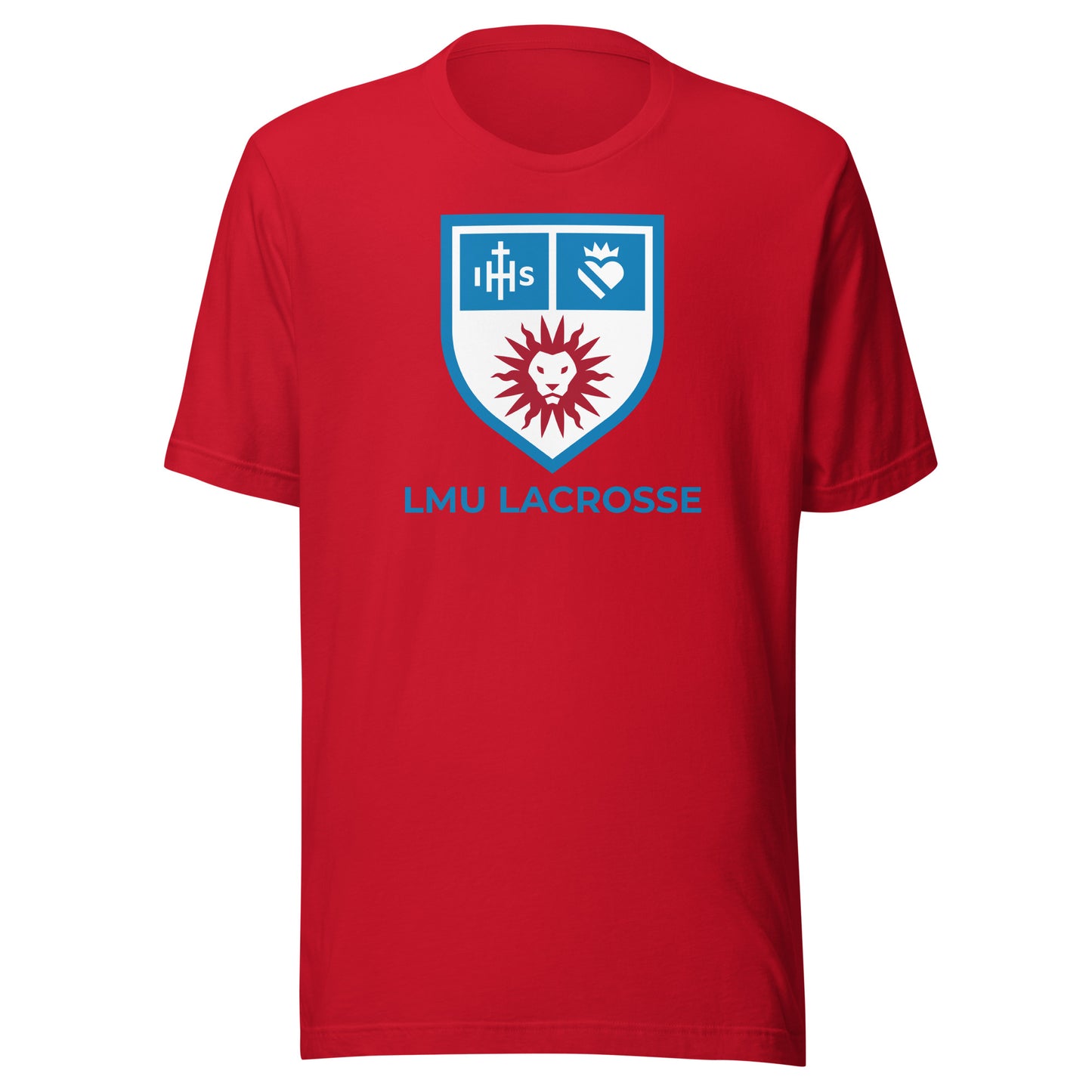Adult LMU Lacrosse Bella + Canvas T-shirt