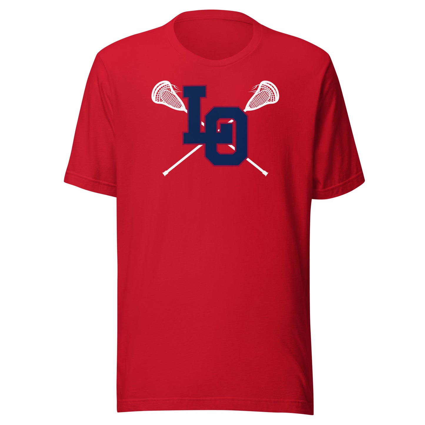 Adult LOHS Lacrosse Bella + Canvas T-shirt