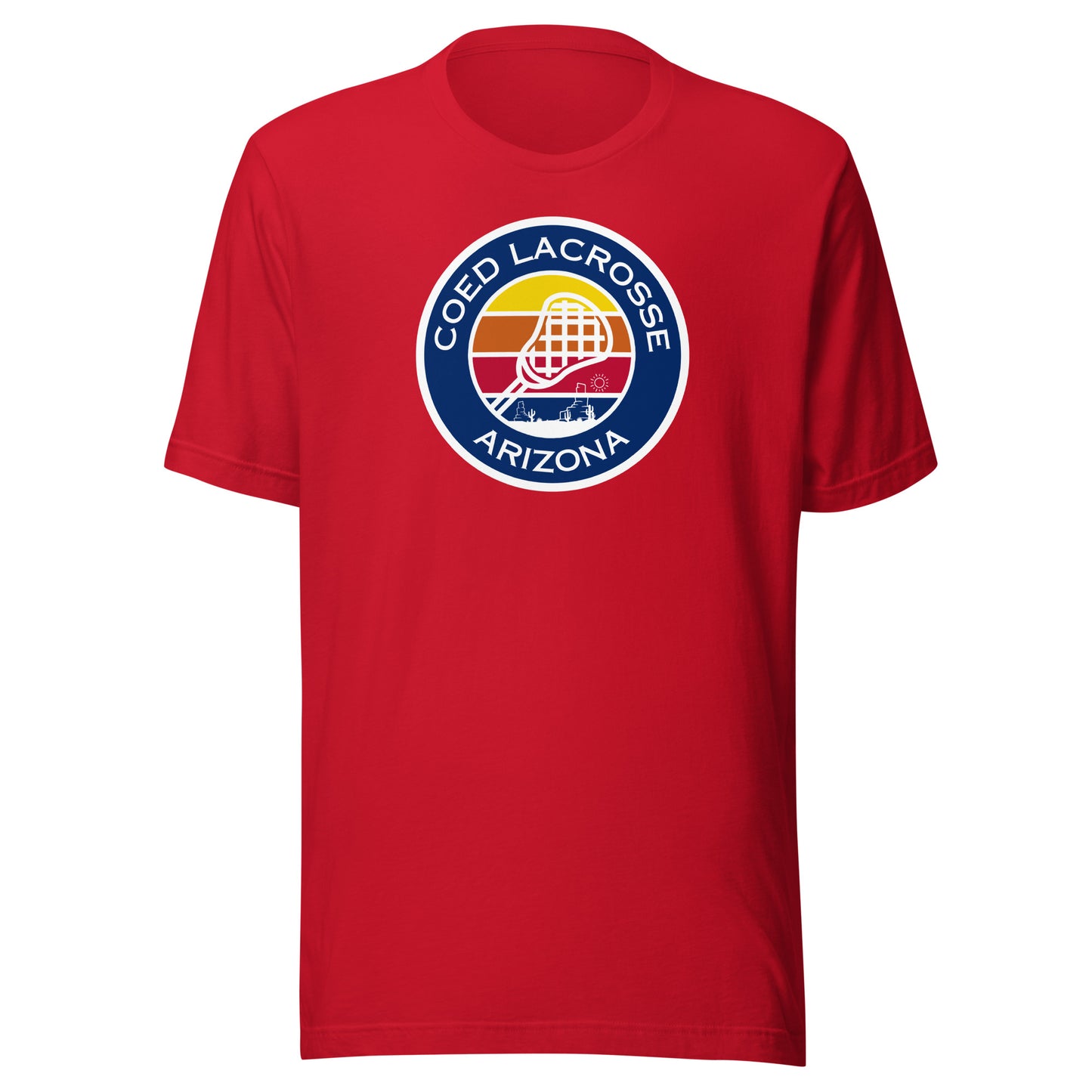 Adult Coed Lacrosse Bella + Canvas T-shirt