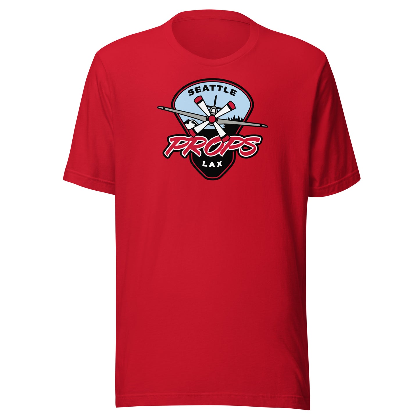 Adult Seattle Props Lacrosse Bella + Canvas T-Shirt