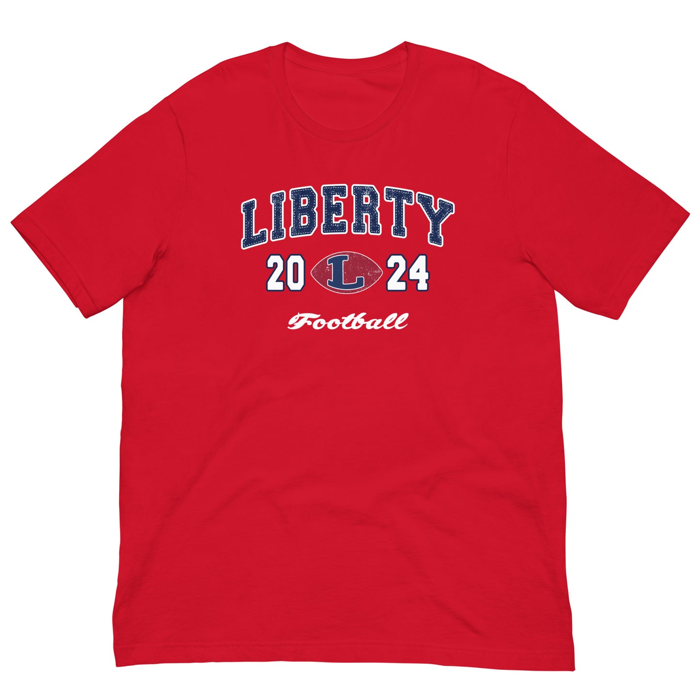 Adult Liberty Football Bella + Canvas T-Shirt