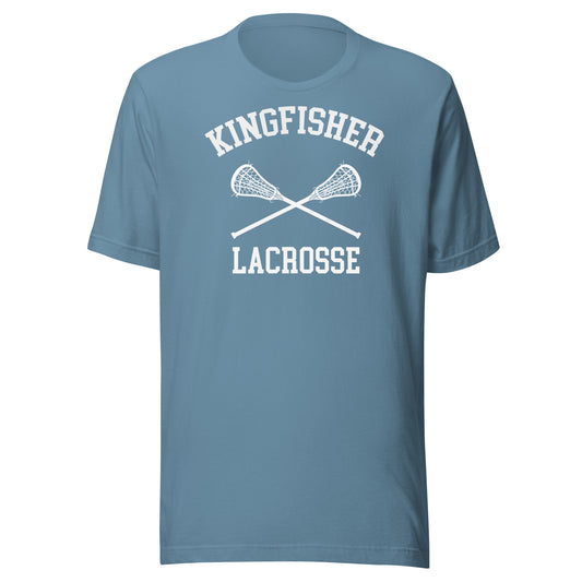 Adult Kingfisher Lacrosse Bella + Canvas T-Shirt