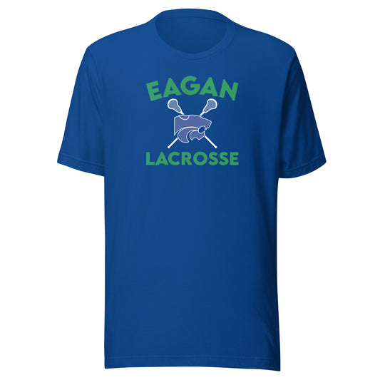 Adult Eagan Lacrosse Bella + Canvas T-shirt