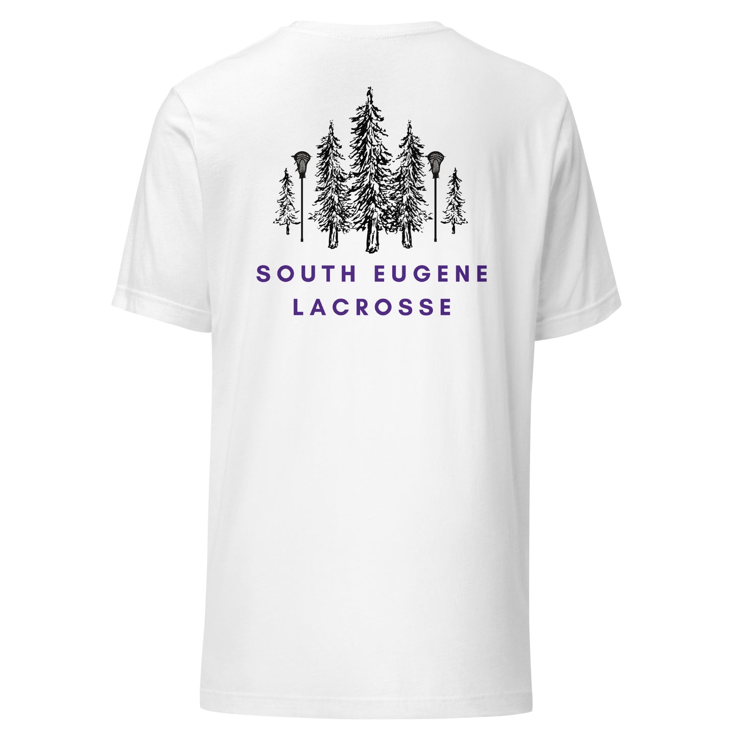 Adult SE Lacrosse Bella + Canvas T-Shirt (Front & Back)