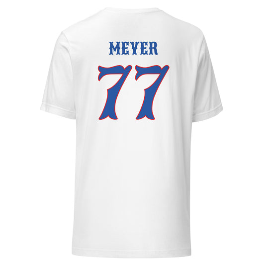 Adult Kansas Lacrosse Bella + Canvas T-shirt | Meyer