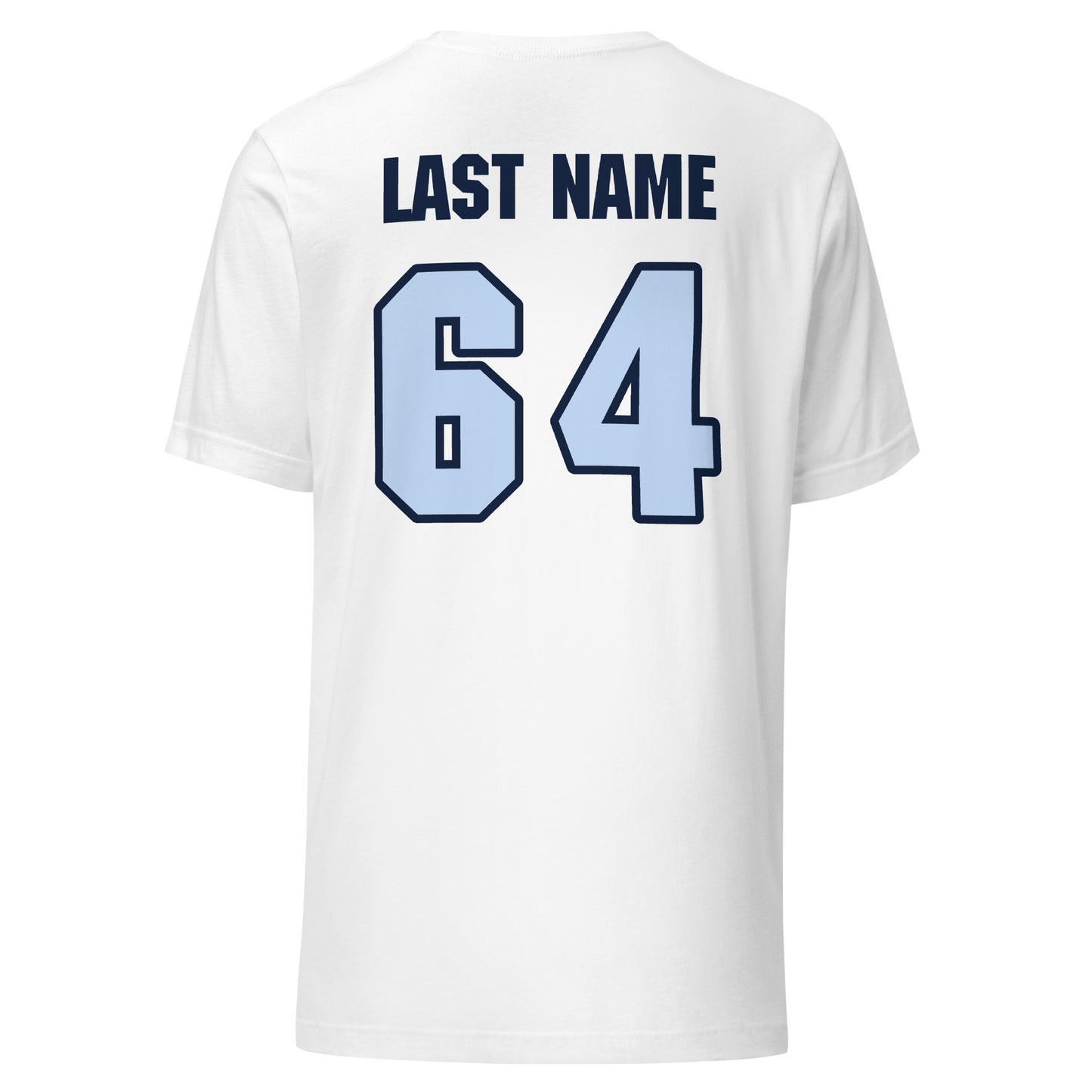 Adult Maclay Football Bella + Canvas T-shirt | Personalized