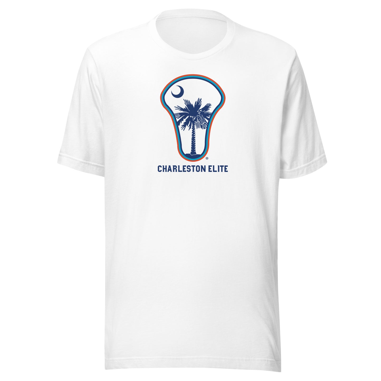 Adult Charleston Elite Lacrosse Bella + Canvas T-shirt